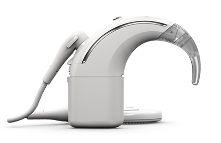 Soundprozessor  für Cochlea-Implantat  mit Smartphoneverbindung