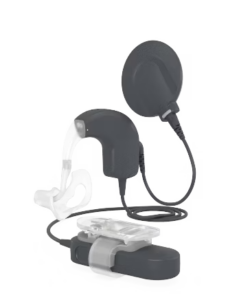 Soundprozessor  für Cochlea-Implantat  mit Smartphoneverbindung
